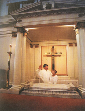 Baptistery in FBC Savannah